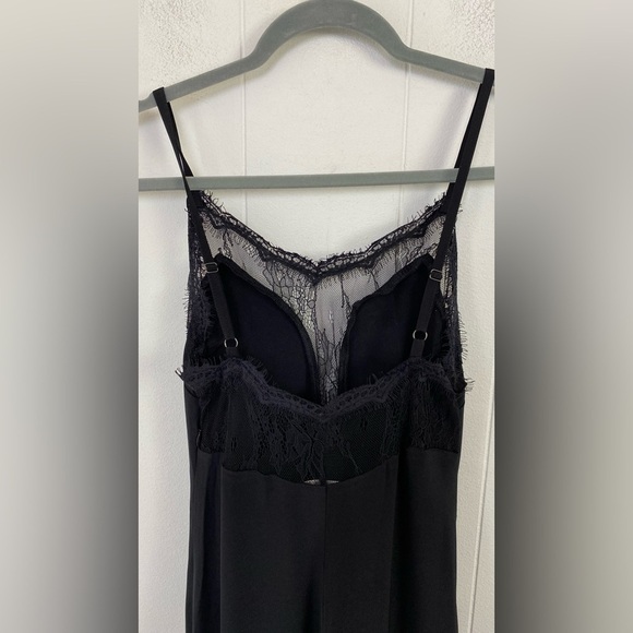 Stone Cold Fox Edwin Black Silk Slip Gown Size XS/S  Maxi Dress Elegant Silk - Picture 4 of 16